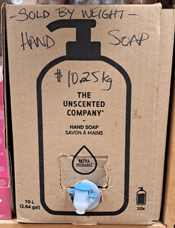 Liquid Hand Soap in BULK (The Unscented Company)